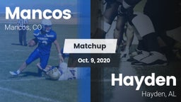 Matchup: Mancos vs. Hayden  2020