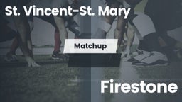 Matchup: St. Vincent-St. Mary vs. Firestone  2016