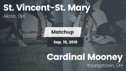 Matchup: St. Vincent-St. Mary vs. Cardinal Mooney  2016