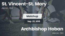 Matchup: St. Vincent-St. Mary vs. Archbishop Hoban  2016