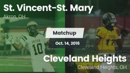 Matchup: St. Vincent-St. Mary vs. Cleveland Heights  2016