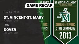 Recap: St. Vincent-St. Mary  vs. Dover  2016