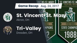 Recap: St. Vincent-St. Mary  vs. Tri-Valley  2017