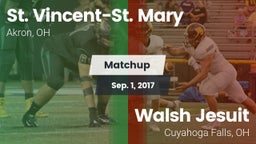Matchup: St. Vincent-St. Mary vs. Walsh Jesuit  2017
