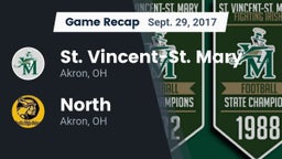 Recap: St. Vincent-St. Mary  vs. North  2017