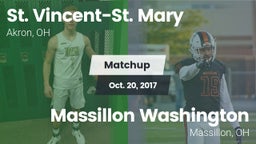 Matchup: St. Vincent-St. Mary vs. Massillon Washington  2017