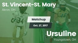 Matchup: St. Vincent-St. Mary vs. Ursuline  2017