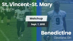 Matchup: St. Vincent-St. Mary vs. Benedictine  2018