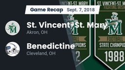 Recap: St. Vincent-St. Mary  vs. Benedictine  2018