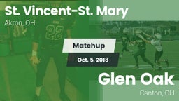 Matchup: St. Vincent-St. Mary vs. Glen Oak  2018
