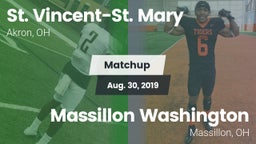Matchup: St. Vincent-St. Mary vs. Massillon Washington  2019