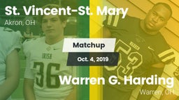 Matchup: St. Vincent-St. Mary vs. Warren G. Harding  2019