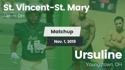 Matchup: St. Vincent-St. Mary vs. Ursuline  2019