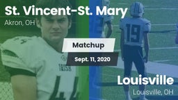 Matchup: St. Vincent-St. Mary vs. Louisville  2020