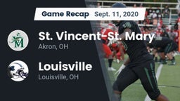 Recap: St. Vincent-St. Mary  vs. Louisville  2020