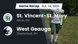 Recap: St. Vincent-St. Mary  vs. West Geauga  2020