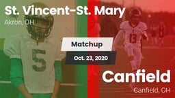 Matchup: St. Vincent-St. Mary vs. Canfield  2020