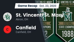 Recap: St. Vincent-St. Mary  vs. Canfield  2020