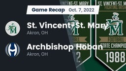 Recap: St. Vincent-St. Mary  vs. Archbishop Hoban  2022