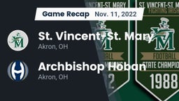Recap: St. Vincent-St. Mary  vs. Archbishop Hoban  2022