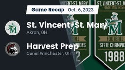 Recap: St. Vincent-St. Mary  vs. Harvest Prep  2023