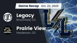 Recap: Legacy   vs. Prairie View  2020