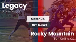 Matchup: Legacy  vs. Rocky Mountain  2020