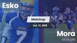 Matchup: Esko vs. Mora  2018