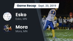 Recap: Esko  vs. Mora  2019