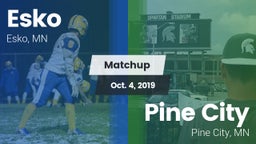Matchup: Esko vs. Pine City  2019