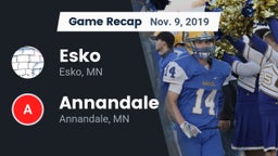 Recap: Esko  vs. Annandale  2019