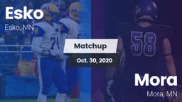 Matchup: Esko vs. Mora  2020