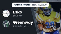 Recap: Esko  vs. Greenway  2020