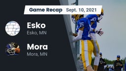 Recap: Esko  vs. Mora  2021