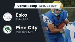 Recap: Esko  vs. Pine City  2021