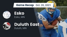 Recap: Esko  vs. Duluth East  2021