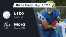 Recap: Esko  vs. Mora  2022