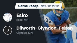 Recap: Esko  vs. Dilworth-Glyndon-Felton  2022