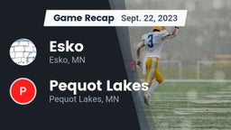 Recap: Esko  vs. Pequot Lakes  2023