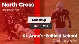 Matchup: North Cross vs. St. Anne's-Belfield School 2016