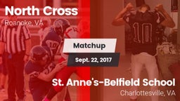 Matchup: North Cross vs. St. Anne's-Belfield School 2017