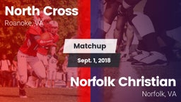 Matchup: North Cross vs. Norfolk Christian  2018