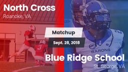 Matchup: North Cross vs. Blue Ridge School 2018