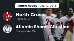 Recap: North Cross  vs. Atlantic Shores Christian  2018
