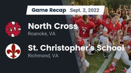 Recap: North Cross  vs. St. Christopher's School 2022