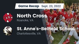 Recap: North Cross  vs. St. Anne's-Belfield School 2022