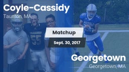 Matchup: Coyle-Cassidy vs. Georgetown  2017