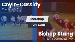 Matchup: Coyle-Cassidy vs. Bishop Stang  2018