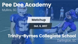 Matchup: *** Dee Academy vs. Trinity-Byrnes Collegiate School 2017