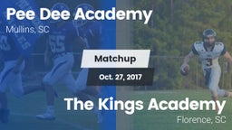 Matchup: *** Dee Academy vs. The Kings Academy 2017